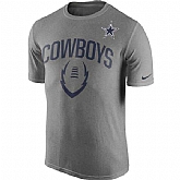 Dallas Cowboys Nike Legend Icon Performance WEM T-Shirt - Dark Gray,baseball caps,new era cap wholesale,wholesale hats